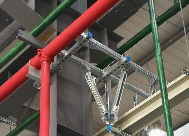 梧州市该抗震支架的整体式支吊架结构协调性好